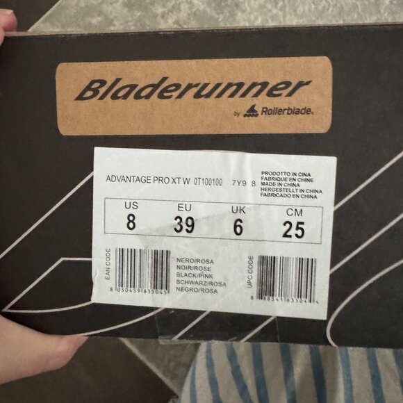 Rollerblade Bladerunner Advantage Pro XT Women's 8 Fitness Inline Skate Pink 39 - Picture 15 of 16